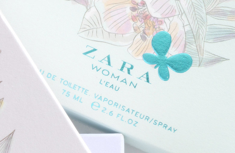 Zara花痴香水包装设计